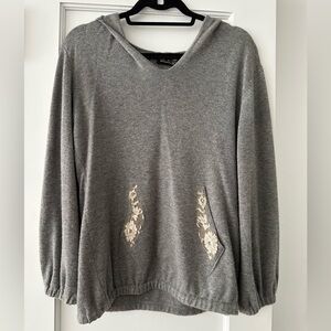 Vanita Rosa Cashmere Hooded Knit